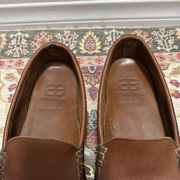 Allen Edmonds Interstate 90 Mens Driving Loafer Shoe Brown Leather size 10 - Picture 3 of 8